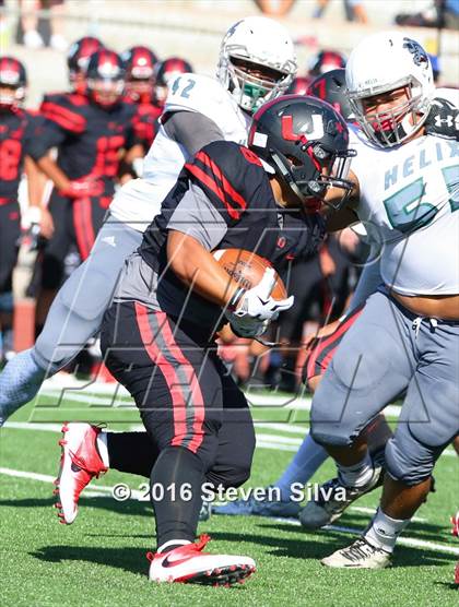 Thumbnail 1 in Clayton Valley Charter vs. Helix (2016 Honor Bowl) photogallery.