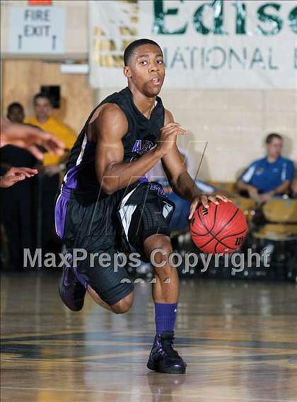 Thumbnail 1 in Miller Grove vs Riverside Academy  (City of Palms Classic) photogallery.