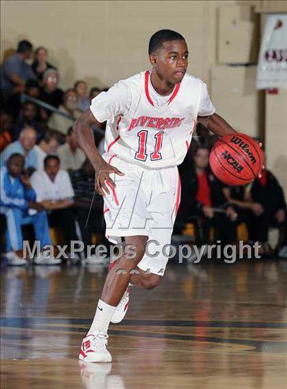 Thumbnail 3 in Miller Grove vs Riverside Academy  (City of Palms Classic) photogallery.
