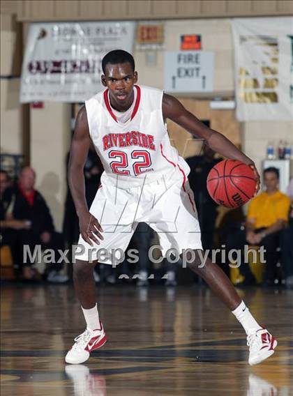Thumbnail 3 in Miller Grove vs Riverside Academy  (City of Palms Classic) photogallery.