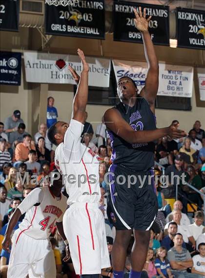 Thumbnail 2 in Miller Grove vs Riverside Academy  (City of Palms Classic) photogallery.