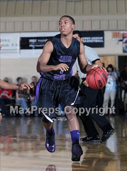 Thumbnail 1 in Miller Grove vs Riverside Academy  (City of Palms Classic) photogallery.