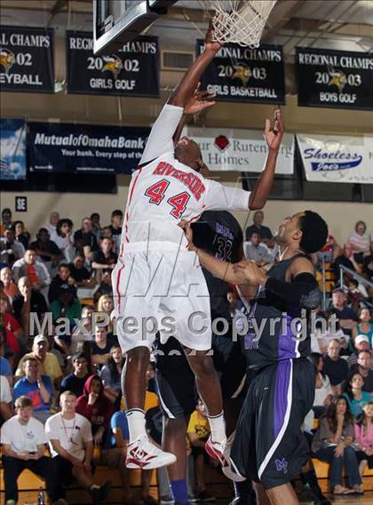 Thumbnail 2 in Miller Grove vs Riverside Academy  (City of Palms Classic) photogallery.