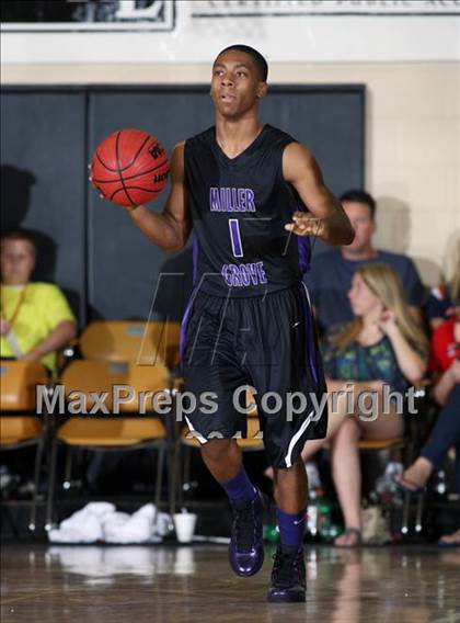 Thumbnail 3 in Miller Grove vs Riverside Academy  (City of Palms Classic) photogallery.