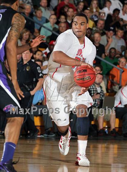 Thumbnail 2 in Miller Grove vs Riverside Academy  (City of Palms Classic) photogallery.