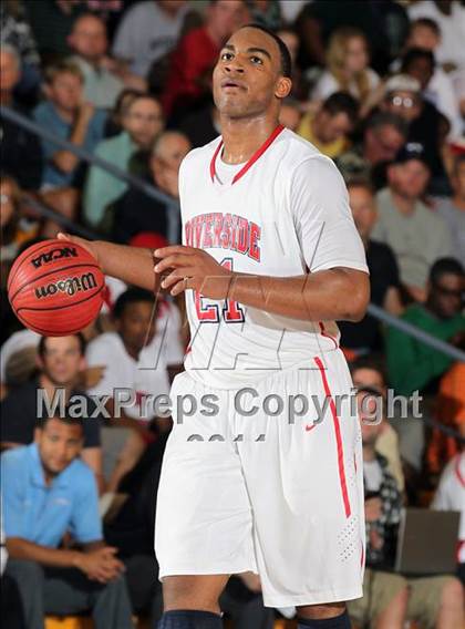 Thumbnail 1 in Miller Grove vs Riverside Academy  (City of Palms Classic) photogallery.