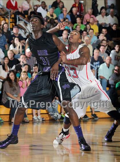 Thumbnail 1 in Miller Grove vs Riverside Academy  (City of Palms Classic) photogallery.