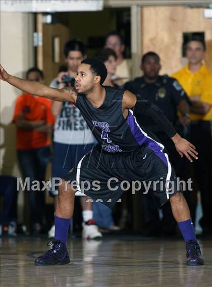 Thumbnail 2 in Miller Grove vs Riverside Academy  (City of Palms Classic) photogallery.