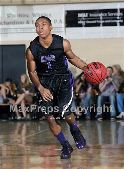 Thumbnail 3 in Miller Grove vs Riverside Academy  (City of Palms Classic) photogallery.