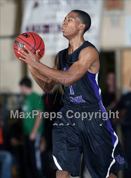Thumbnail 2 in Miller Grove vs Riverside Academy  (City of Palms Classic) photogallery.