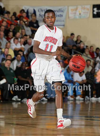 Thumbnail 3 in Miller Grove vs Riverside Academy  (City of Palms Classic) photogallery.