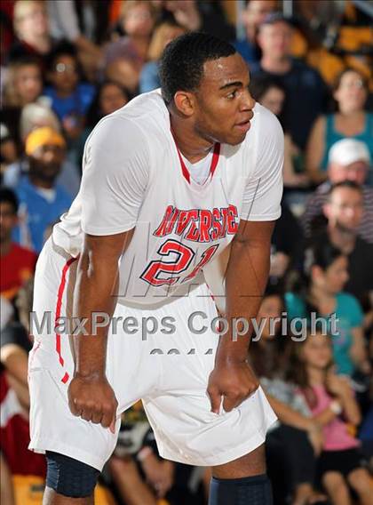 Thumbnail 3 in Miller Grove vs Riverside Academy  (City of Palms Classic) photogallery.
