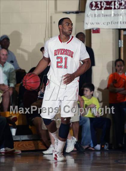 Thumbnail 1 in Miller Grove vs Riverside Academy  (City of Palms Classic) photogallery.