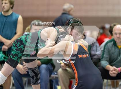 Thumbnail 2 in Doddridge County vs Wirt County (WV Army National Guard Duals) photogallery.