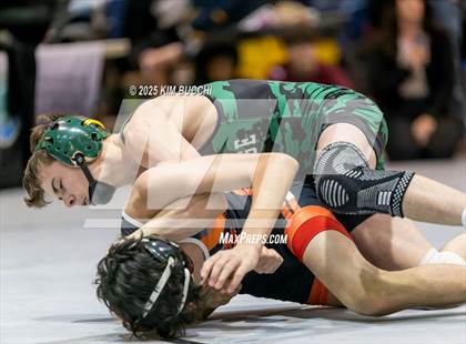 Thumbnail 3 in Doddridge County vs Wirt County (WV Army National Guard Duals) photogallery.