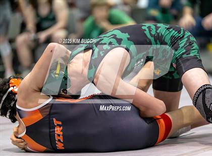 Thumbnail 2 in Doddridge County vs Wirt County (WV Army National Guard Duals) photogallery.