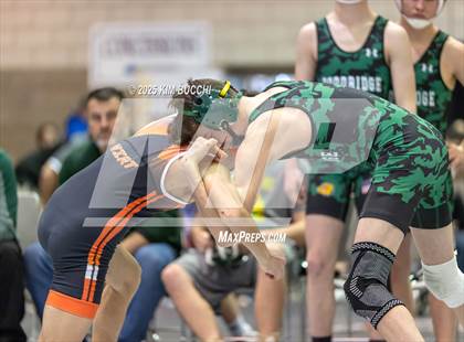 Thumbnail 1 in Doddridge County vs Wirt County (WV Army National Guard Duals) photogallery.