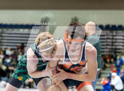 Thumbnail 3 in Doddridge County vs Wirt County (WV Army National Guard Duals) photogallery.