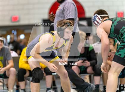 Thumbnail 2 in Doddridge County vs Wirt County (WV Army National Guard Duals) photogallery.