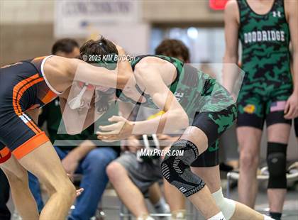 Thumbnail 3 in Doddridge County vs Wirt County (WV Army National Guard Duals) photogallery.