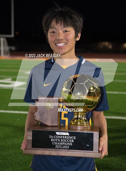 Thumbnail 3 in Phoenix Country Day vs. Northwest Christian (AIA 3A Final Awards) photogallery.