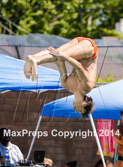 Thumbnail 3 in CIF SJS Boys Diving Championships photogallery.
