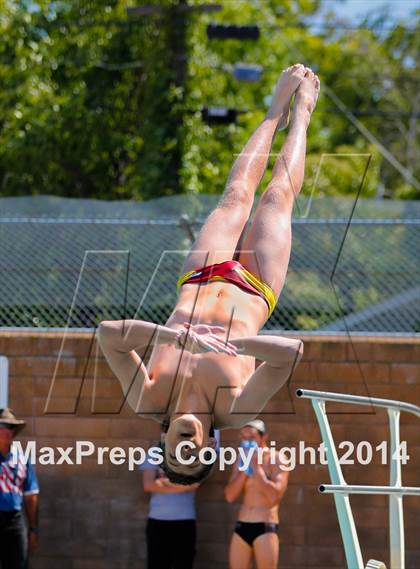 Thumbnail 2 in CIF SJS Boys Diving Championships photogallery.