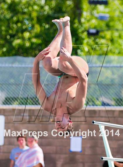 Thumbnail 3 in CIF SJS Boys Diving Championships photogallery.