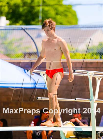Thumbnail 2 in CIF SJS Boys Diving Championships photogallery.
