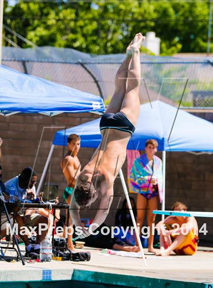 Thumbnail 2 in CIF SJS Boys Diving Championships photogallery.