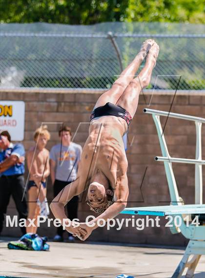Thumbnail 3 in CIF SJS Boys Diving Championships photogallery.