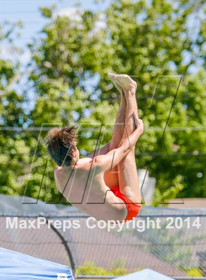 Thumbnail 2 in CIF SJS Boys Diving Championships photogallery.