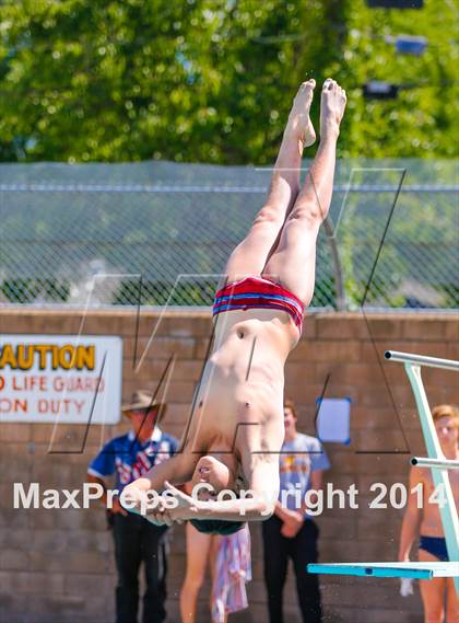 Thumbnail 3 in CIF SJS Boys Diving Championships photogallery.