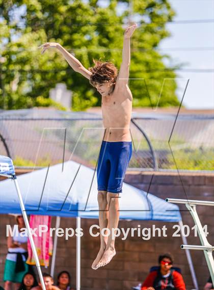 Thumbnail 3 in CIF SJS Boys Diving Championships photogallery.