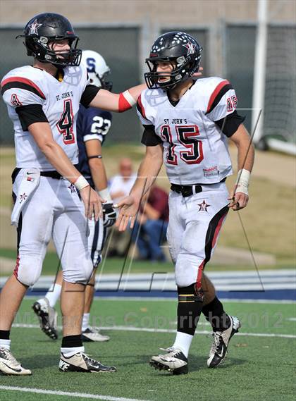Thumbnail 2 in St. John's vs. All Saints (SPC Small-School Final) photogallery.
