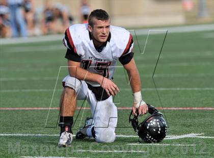 Thumbnail 2 in St. John's vs. All Saints (SPC Small-School Final) photogallery.