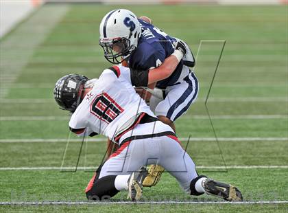 Thumbnail 1 in St. John's vs. All Saints (SPC Small-School Final) photogallery.
