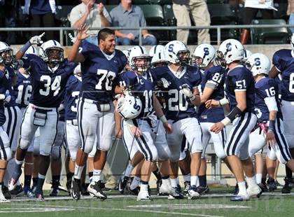 Thumbnail 3 in St. John's vs. All Saints (SPC Small-School Final) photogallery.