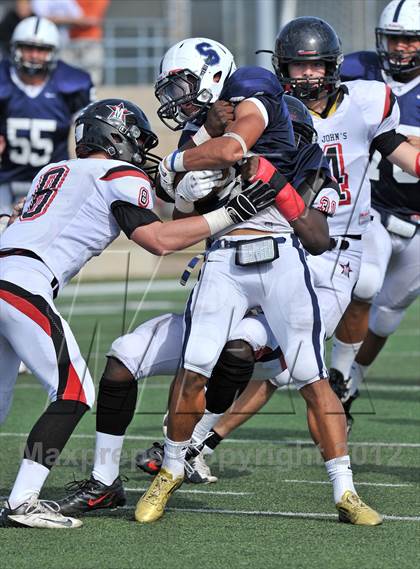 Thumbnail 1 in St. John's vs. All Saints (SPC Small-School Final) photogallery.