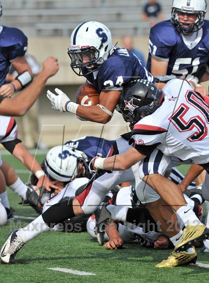 Thumbnail 2 in St. John's vs. All Saints (SPC Small-School Final) photogallery.