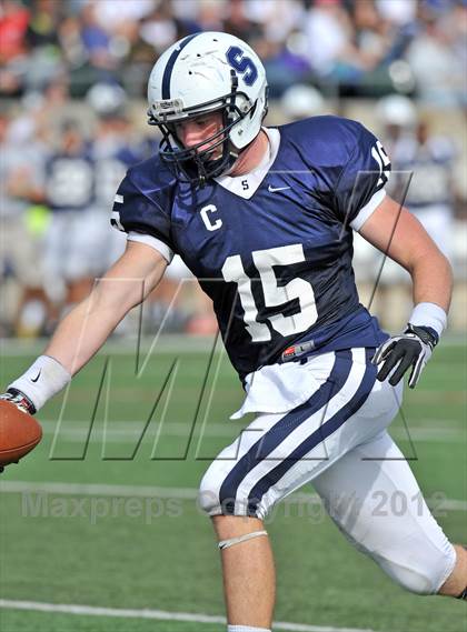 Thumbnail 2 in St. John's vs. All Saints (SPC Small-School Final) photogallery.