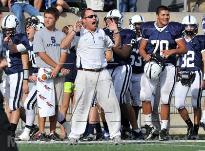 Thumbnail 2 in St. John's vs. All Saints (SPC Small-School Final) photogallery.