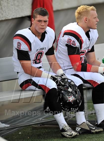 Thumbnail 2 in St. John's vs. All Saints (SPC Small-School Final) photogallery.