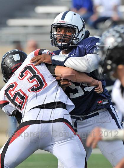 Thumbnail 2 in St. John's vs. All Saints (SPC Small-School Final) photogallery.