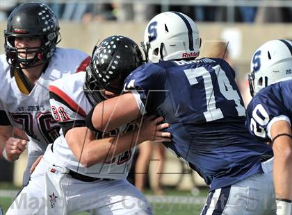 Thumbnail 1 in St. John's vs. All Saints (SPC Small-School Final) photogallery.