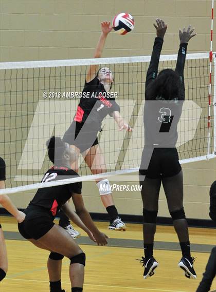 Thumbnail 2 in Langham Creek vs. Mayde Creek (CFISD/Katy Classic) photogallery.