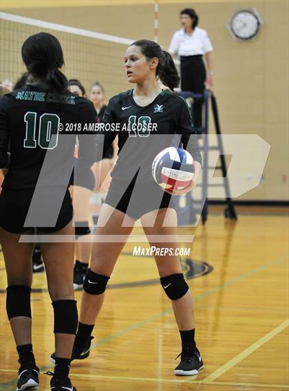 Thumbnail 2 in Langham Creek vs. Mayde Creek (CFISD/Katy Classic) photogallery.