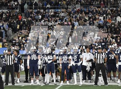 Thumbnail 2 in Mater Dei vs. St. John Bosco photogallery.