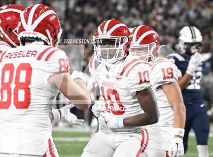 Thumbnail 2 in Mater Dei vs. St. John Bosco photogallery.