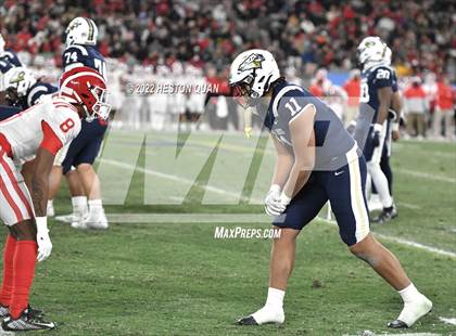Thumbnail 3 in Mater Dei vs. St. John Bosco photogallery.